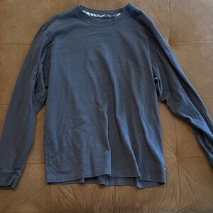 GAP Men's Navy Long Sleeve Tee